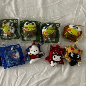 Sanrio Keychain Plush Set
